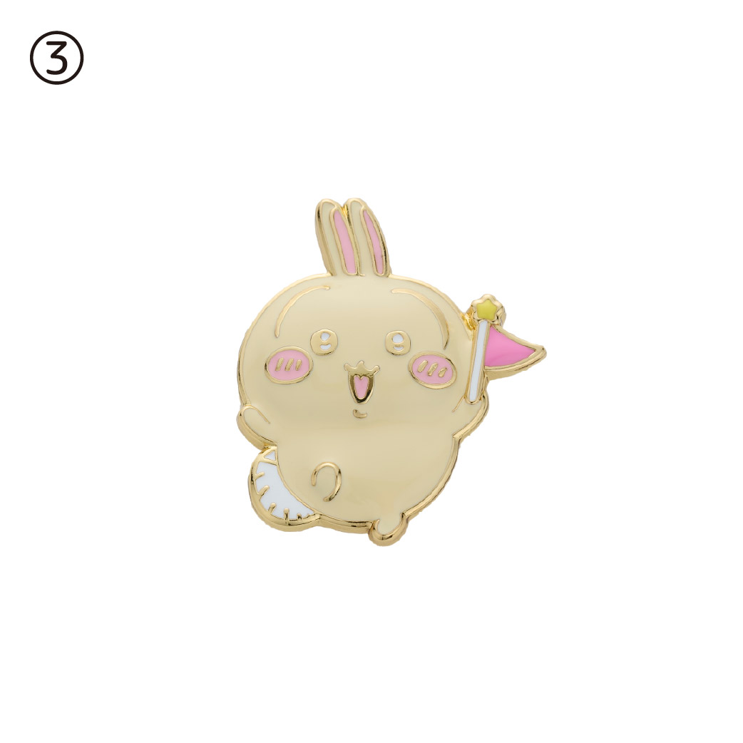 ちいかわパーク 半立体メタルパーツ 4