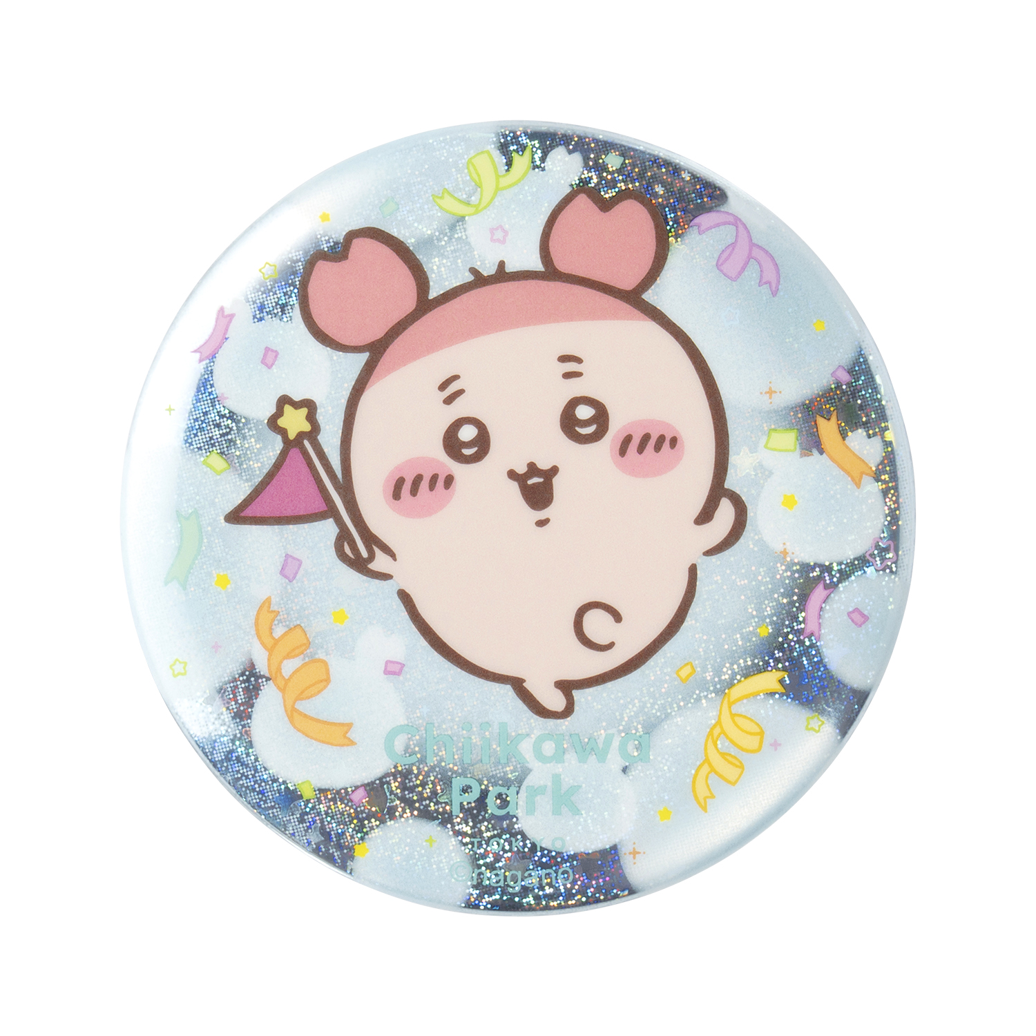 ちいかわパーク トレーディングホログラム缶バッジ～フラッグ～（全8種） （単品 JAN） 15
