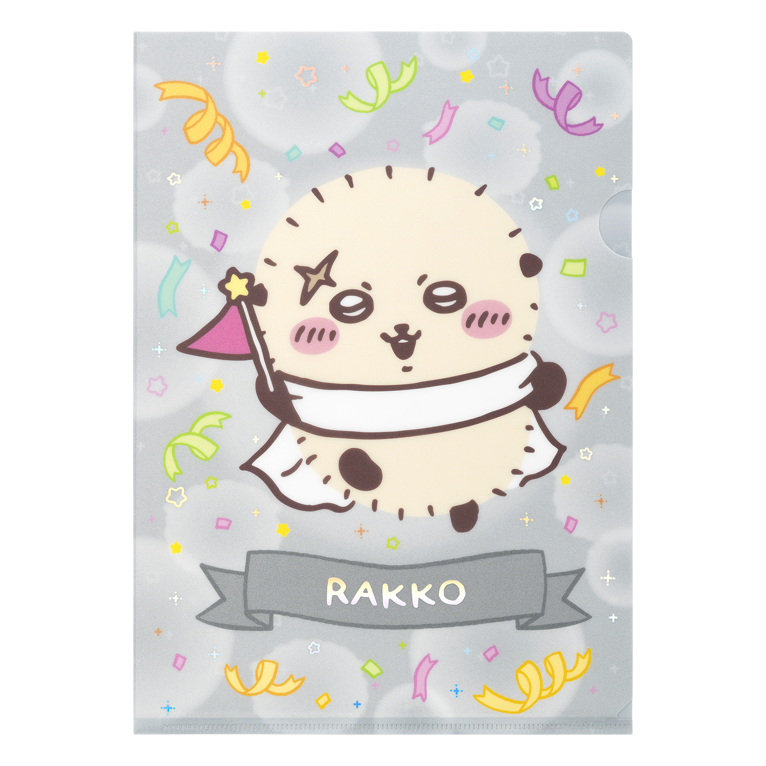 ちいかわパーク クリアファイル（ラッコ フラッグ）