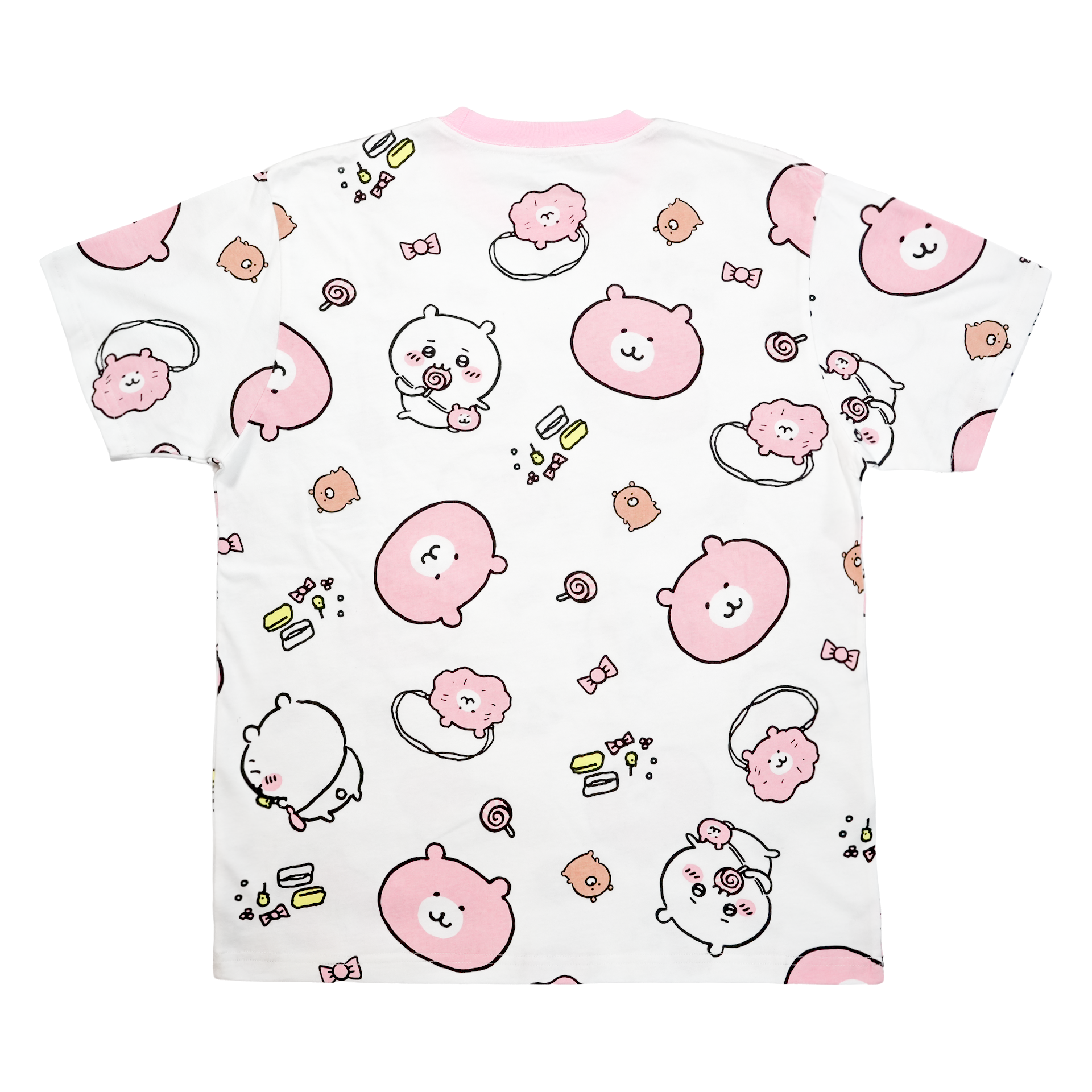 ちいかわパーク Tシャツ ちいかわ 総柄 ホワイト 2